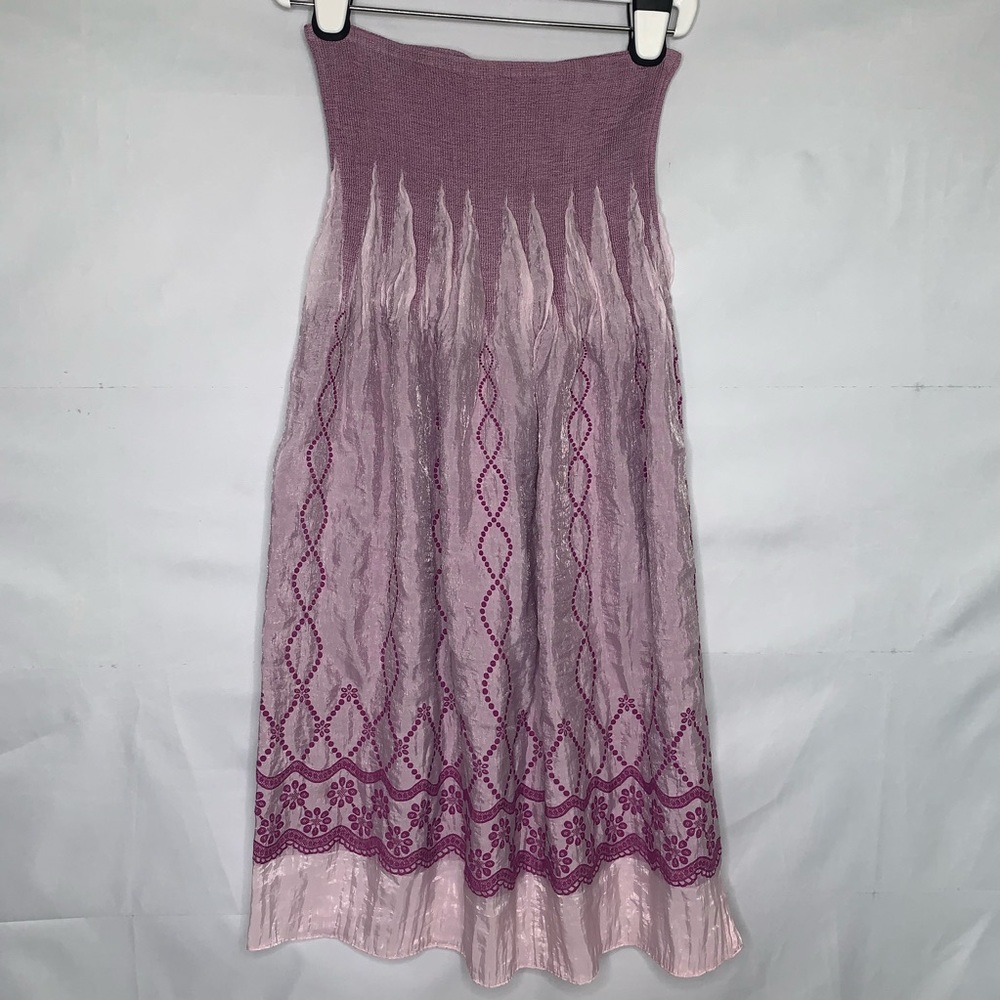 Lapis Tube Dress Maxi Skirt Convertible Coverup.